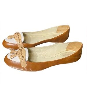 Brooks Brothers ballerina pumps for women